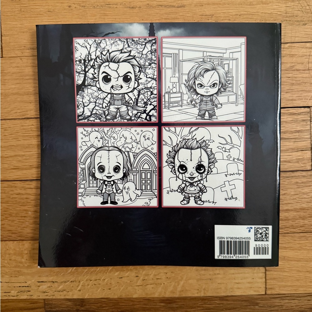 Creepy Chibi Coloring Book - Picture 2 of 2